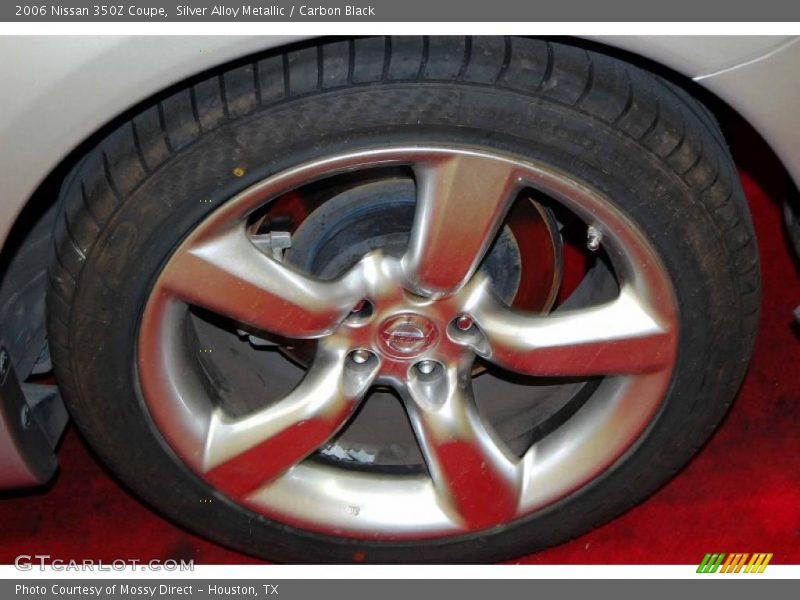 Silver Alloy Metallic / Carbon Black 2006 Nissan 350Z Coupe