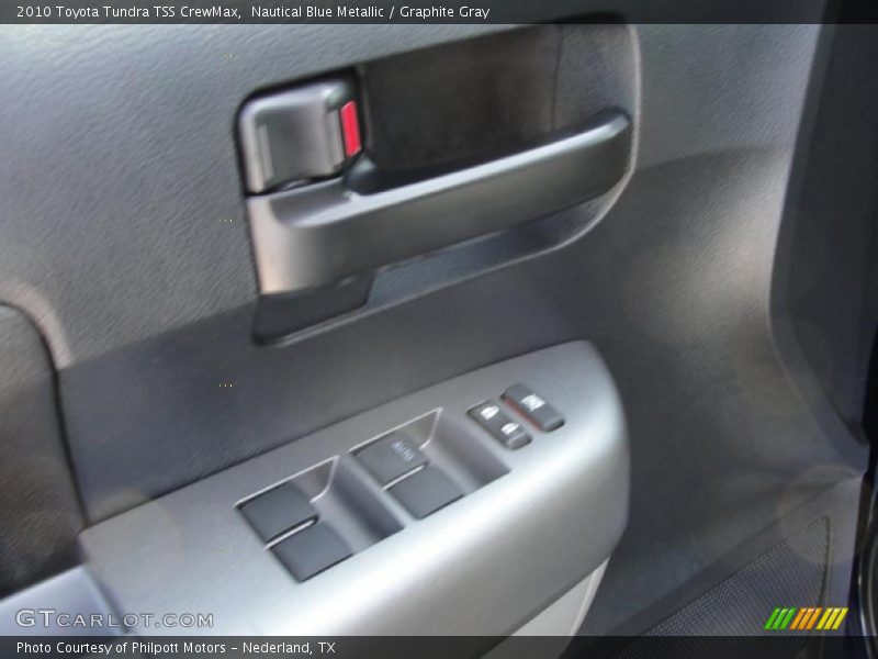 Nautical Blue Metallic / Graphite Gray 2010 Toyota Tundra TSS CrewMax