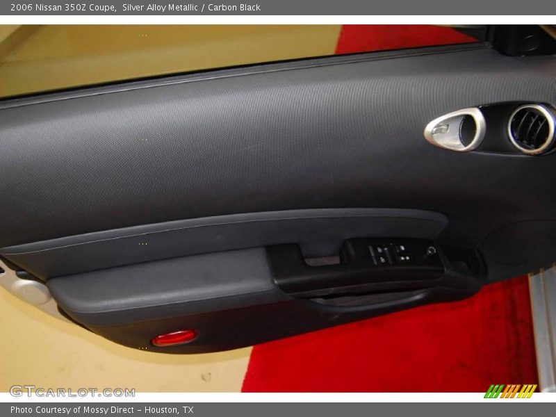 Silver Alloy Metallic / Carbon Black 2006 Nissan 350Z Coupe