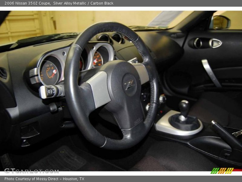 Silver Alloy Metallic / Carbon Black 2006 Nissan 350Z Coupe
