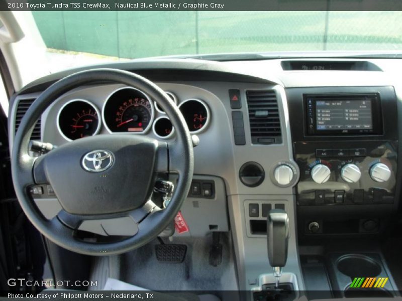  2010 Tundra TSS CrewMax Graphite Gray Interior