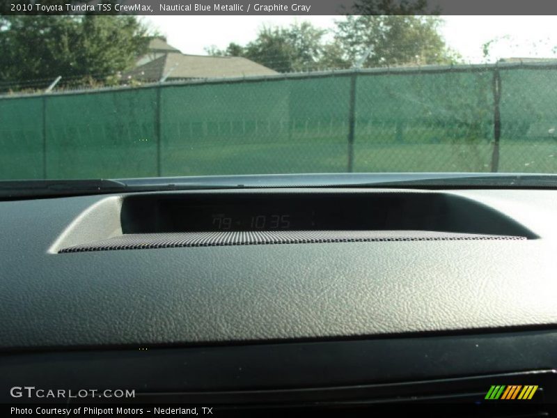 Nautical Blue Metallic / Graphite Gray 2010 Toyota Tundra TSS CrewMax
