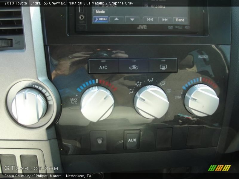 Nautical Blue Metallic / Graphite Gray 2010 Toyota Tundra TSS CrewMax