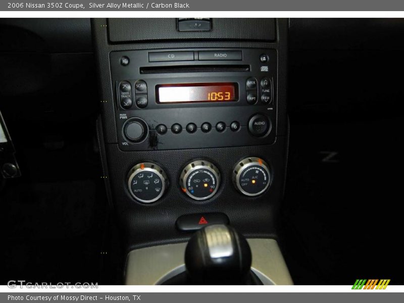 Silver Alloy Metallic / Carbon Black 2006 Nissan 350Z Coupe