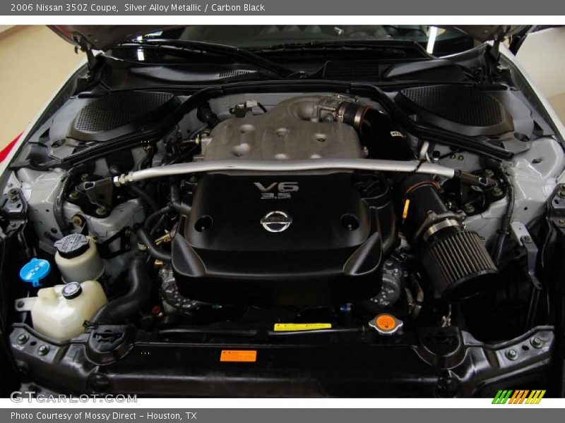 Silver Alloy Metallic / Carbon Black 2006 Nissan 350Z Coupe
