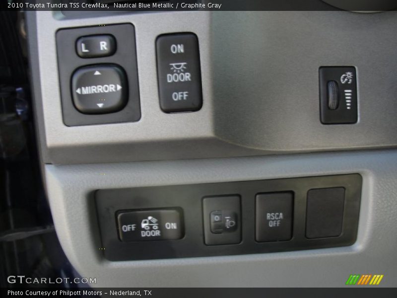Controls of 2010 Tundra TSS CrewMax