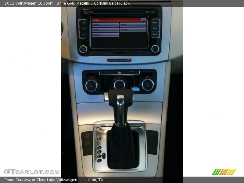 White Gold Metallic / Cornsilk Beige/Black 2011 Volkswagen CC Sport