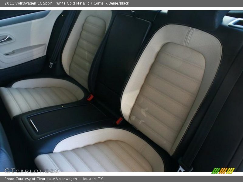 White Gold Metallic / Cornsilk Beige/Black 2011 Volkswagen CC Sport