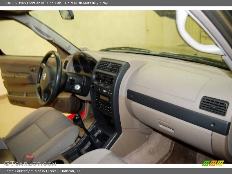 Dashboard of 2002 Frontier XE King Cab