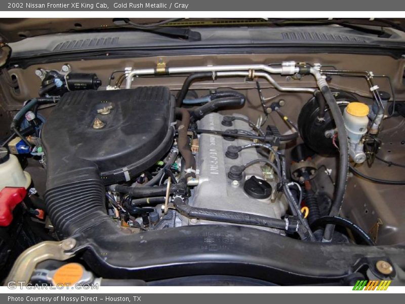  2002 Frontier XE King Cab Engine - 2.4 Liter DOHC 16-Valve 4 Cylinder