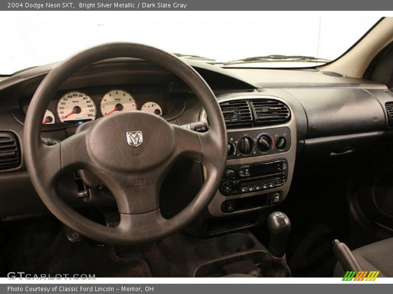 Bright Silver Metallic / Dark Slate Gray 2004 Dodge Neon SXT