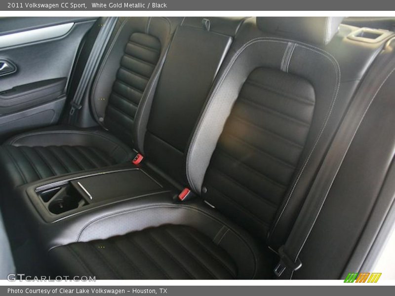 White Gold Metallic / Black 2011 Volkswagen CC Sport