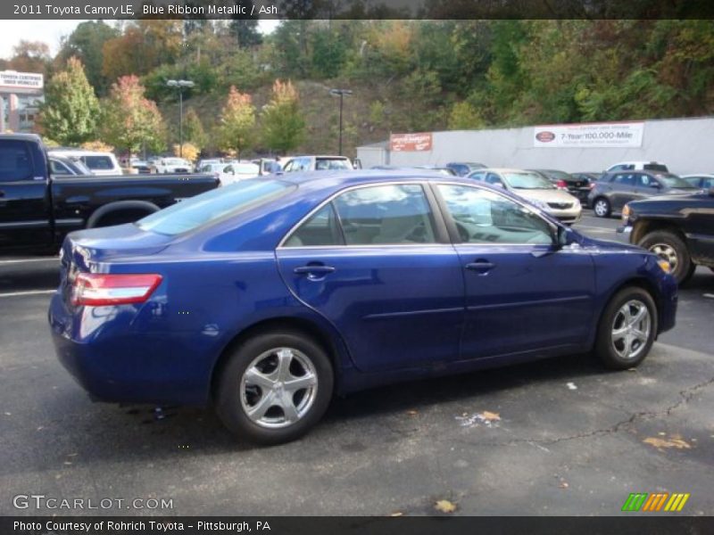 Blue Ribbon Metallic / Ash 2011 Toyota Camry LE