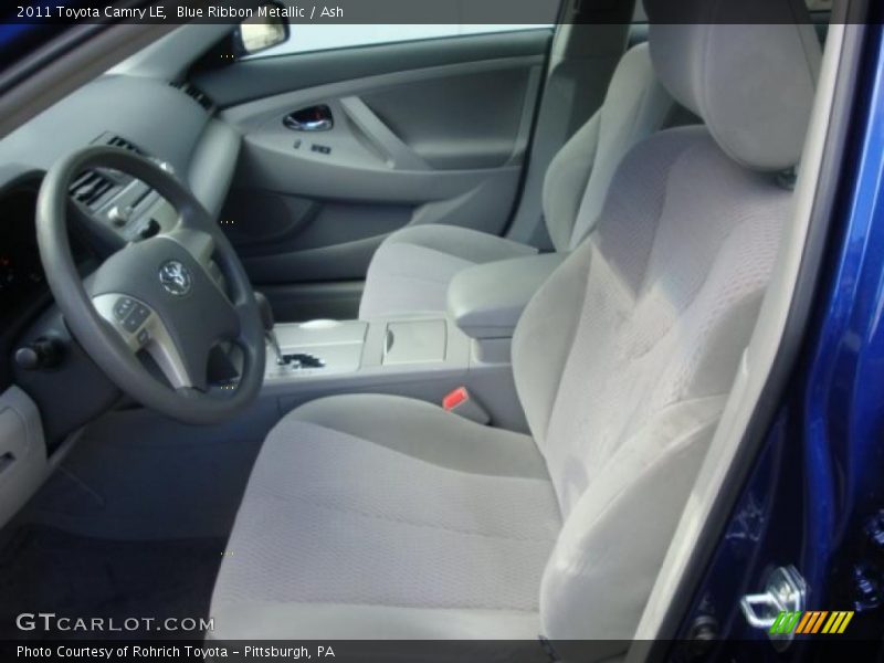 Blue Ribbon Metallic / Ash 2011 Toyota Camry LE