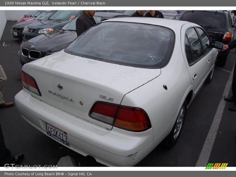 Icelandic Pearl / Charcoal Black 1999 Nissan Maxima GLE
