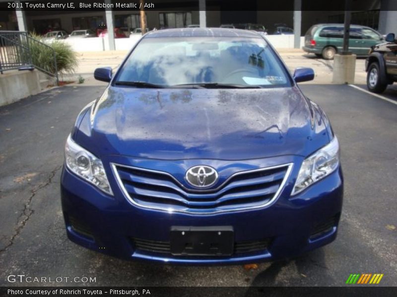 Blue Ribbon Metallic / Ash 2011 Toyota Camry LE