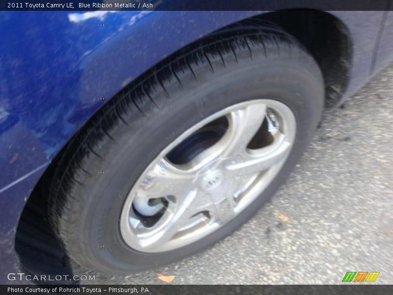 Blue Ribbon Metallic / Ash 2011 Toyota Camry LE