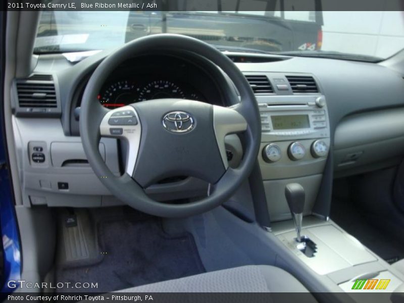 Blue Ribbon Metallic / Ash 2011 Toyota Camry LE