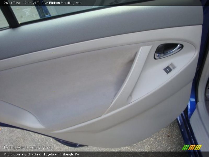 Blue Ribbon Metallic / Ash 2011 Toyota Camry LE