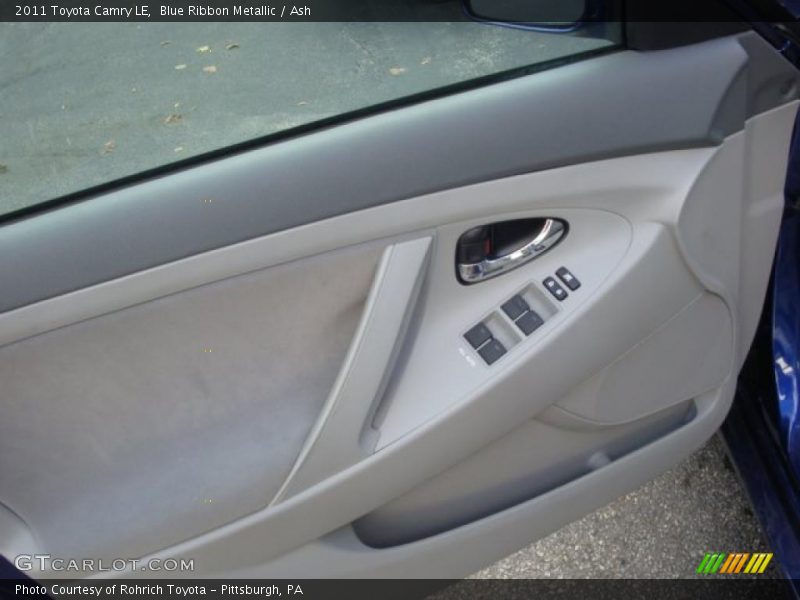 Blue Ribbon Metallic / Ash 2011 Toyota Camry LE