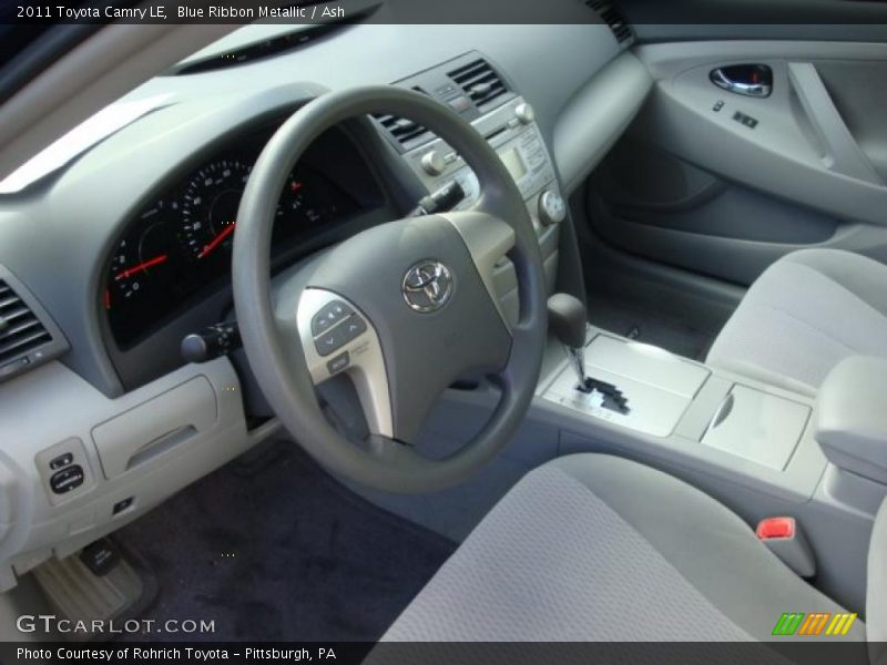 Blue Ribbon Metallic / Ash 2011 Toyota Camry LE