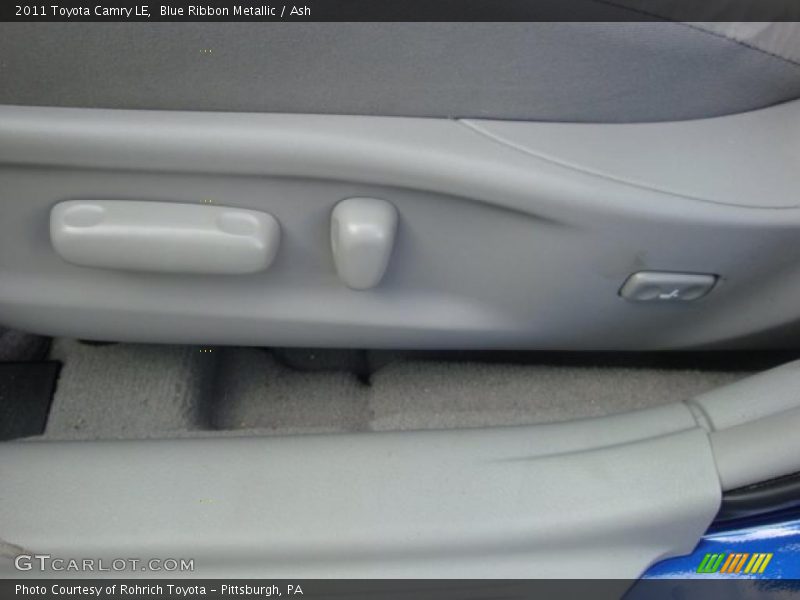 Blue Ribbon Metallic / Ash 2011 Toyota Camry LE