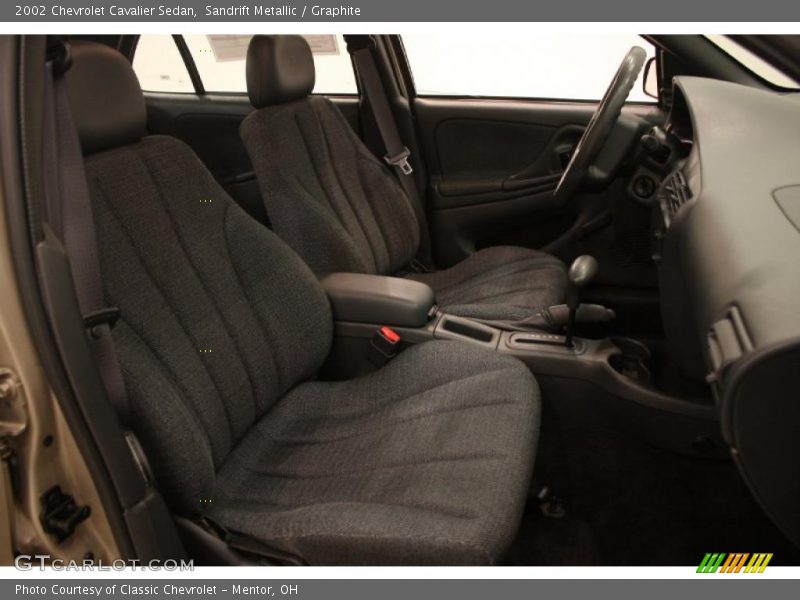  2002 Cavalier Sedan Graphite Interior