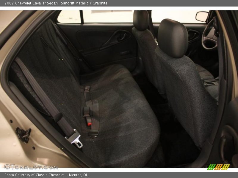  2002 Cavalier Sedan Graphite Interior