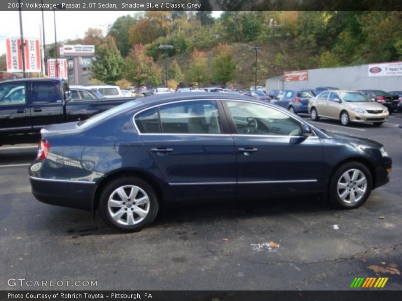 Shadow Blue / Classic Grey 2007 Volkswagen Passat 2.0T Sedan
