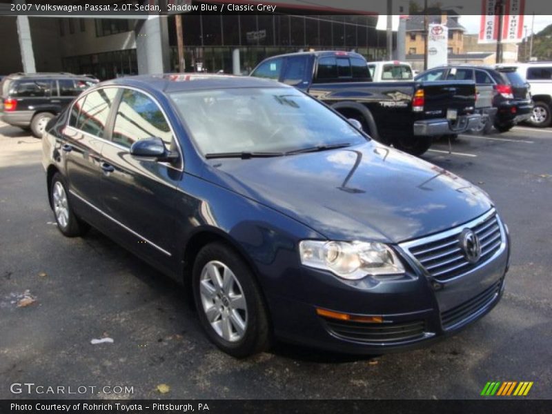 Shadow Blue / Classic Grey 2007 Volkswagen Passat 2.0T Sedan