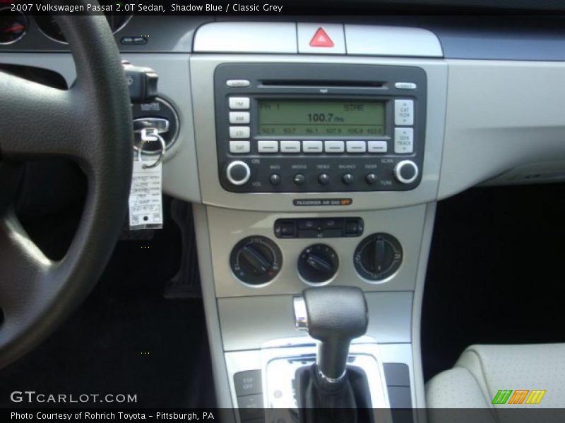 Shadow Blue / Classic Grey 2007 Volkswagen Passat 2.0T Sedan