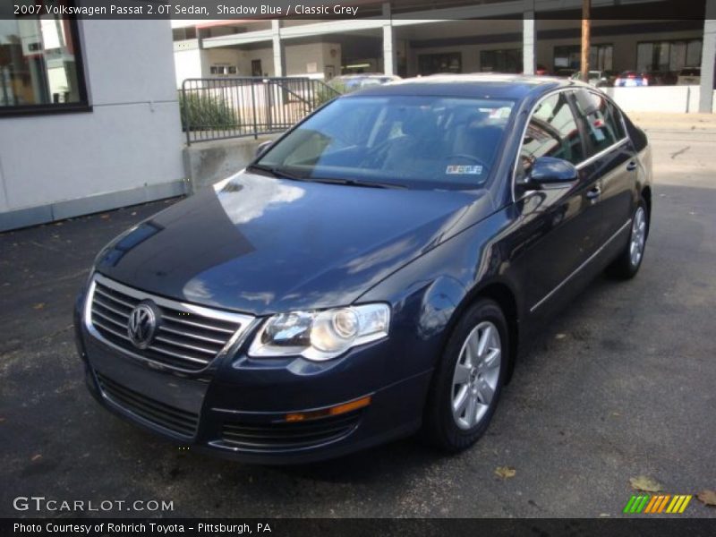 Shadow Blue / Classic Grey 2007 Volkswagen Passat 2.0T Sedan