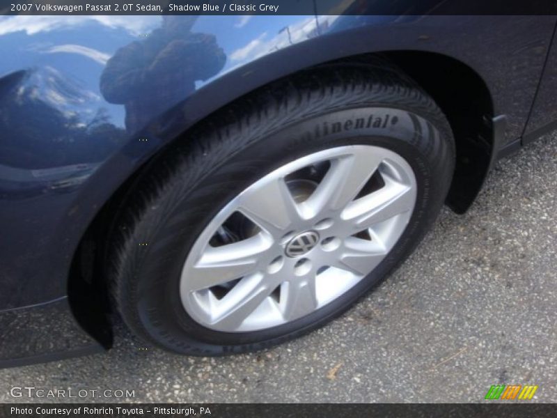Shadow Blue / Classic Grey 2007 Volkswagen Passat 2.0T Sedan