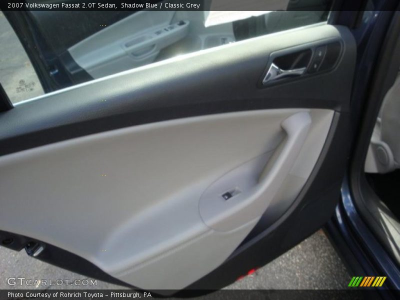 Shadow Blue / Classic Grey 2007 Volkswagen Passat 2.0T Sedan