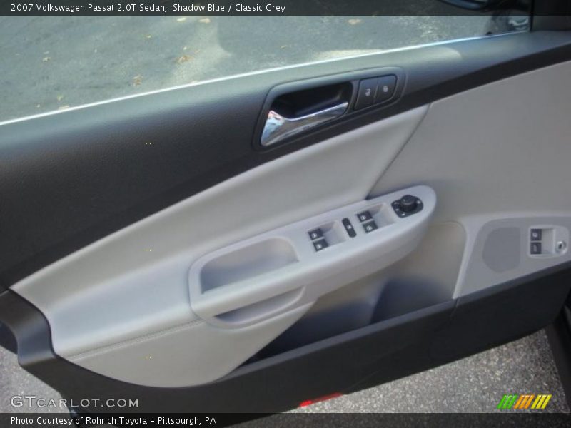 Shadow Blue / Classic Grey 2007 Volkswagen Passat 2.0T Sedan