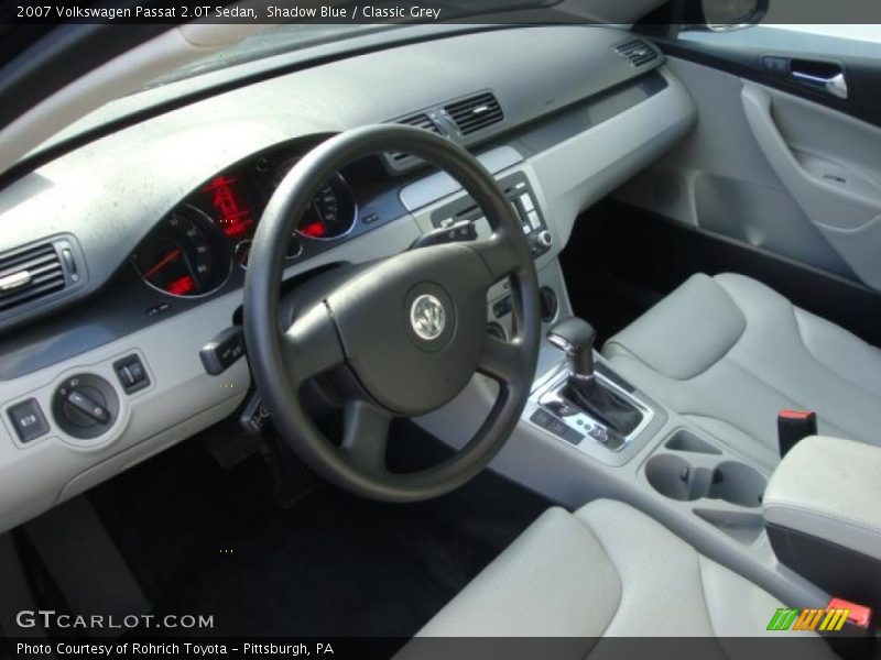 Shadow Blue / Classic Grey 2007 Volkswagen Passat 2.0T Sedan