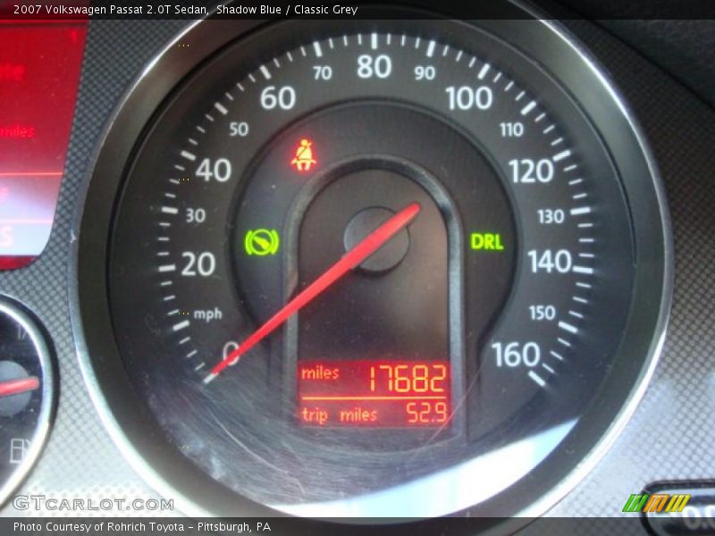 Shadow Blue / Classic Grey 2007 Volkswagen Passat 2.0T Sedan