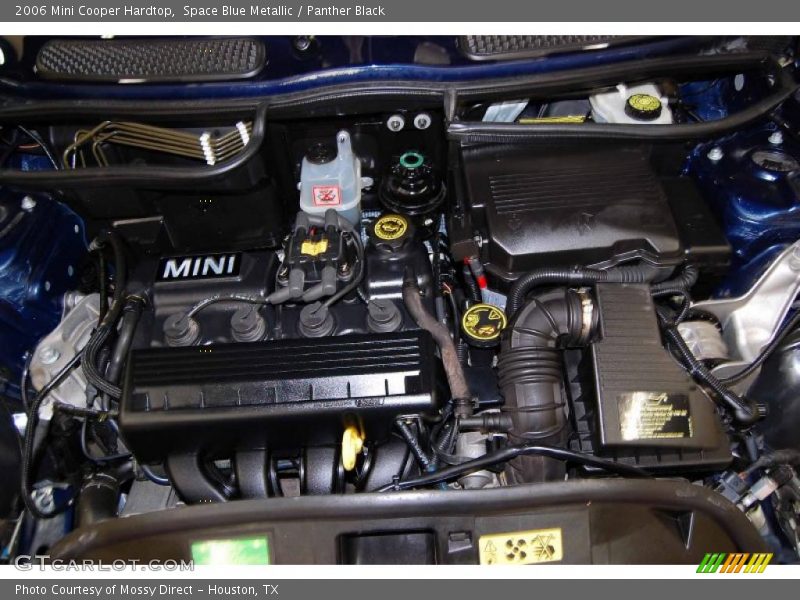 Space Blue Metallic / Panther Black 2006 Mini Cooper Hardtop