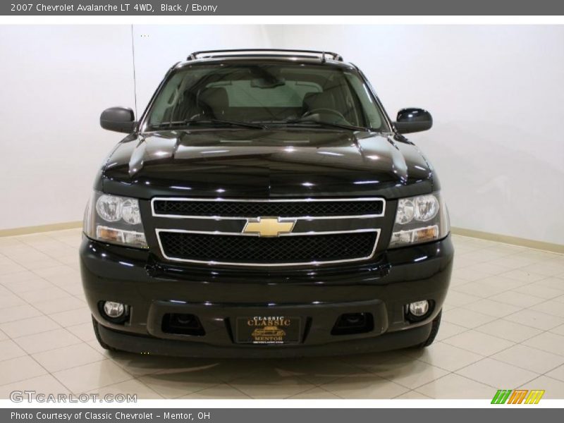 Black / Ebony 2007 Chevrolet Avalanche LT 4WD