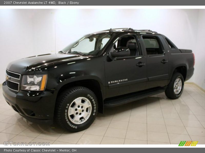Black / Ebony 2007 Chevrolet Avalanche LT 4WD