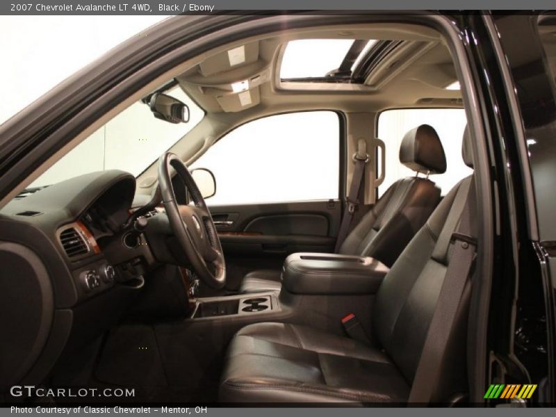 Black / Ebony 2007 Chevrolet Avalanche LT 4WD
