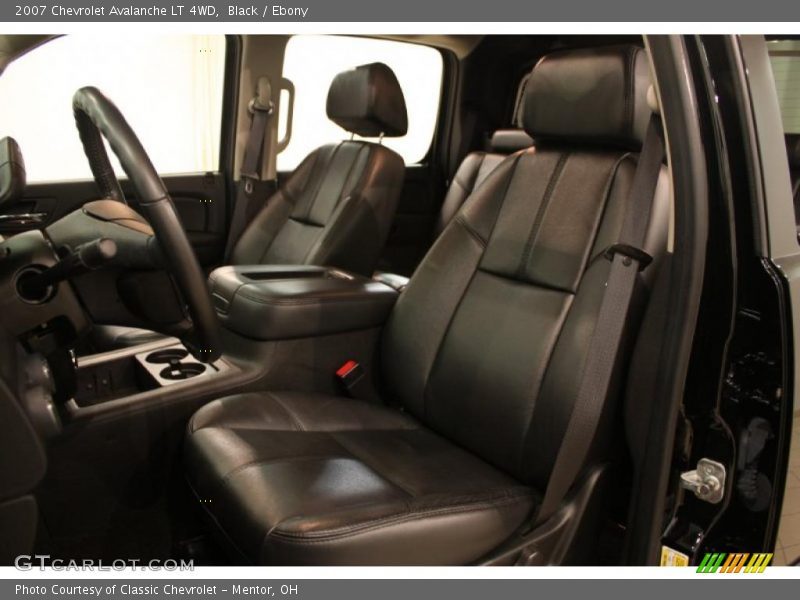 Black / Ebony 2007 Chevrolet Avalanche LT 4WD