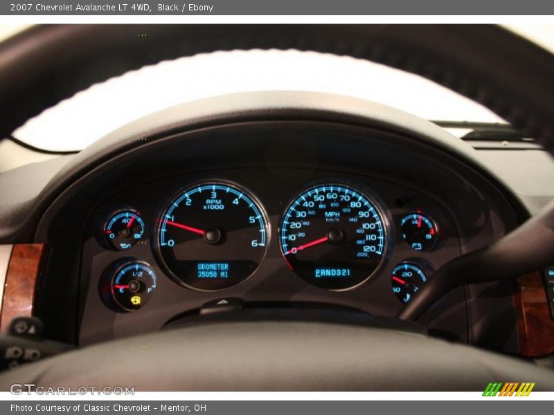 Black / Ebony 2007 Chevrolet Avalanche LT 4WD