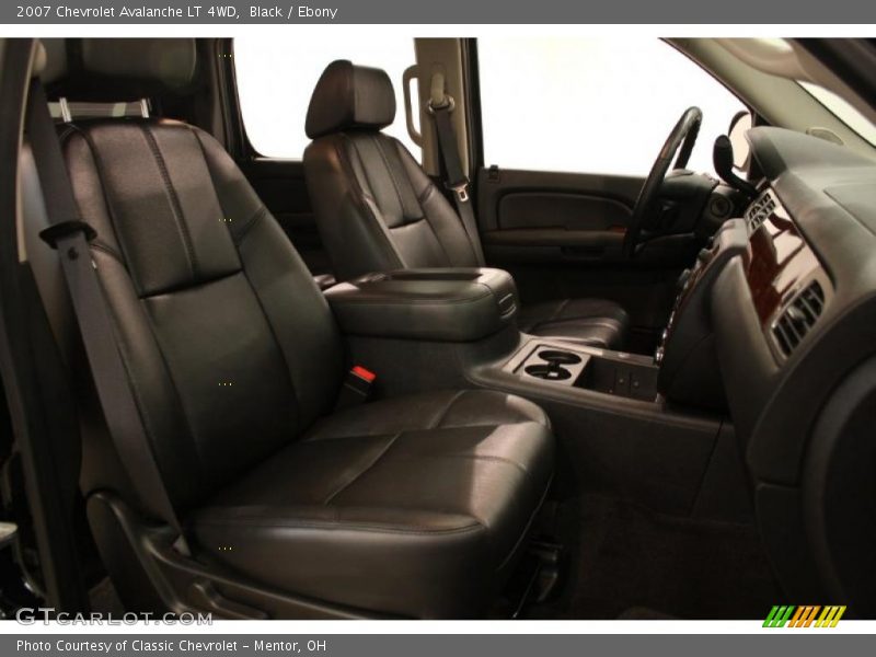 Black / Ebony 2007 Chevrolet Avalanche LT 4WD