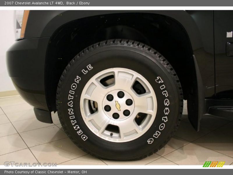 Black / Ebony 2007 Chevrolet Avalanche LT 4WD