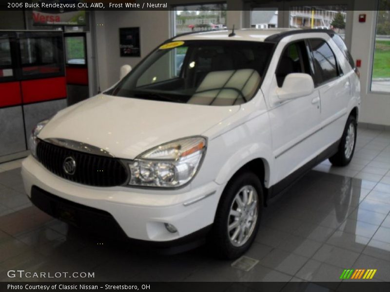 Frost White / Neutral 2006 Buick Rendezvous CXL AWD