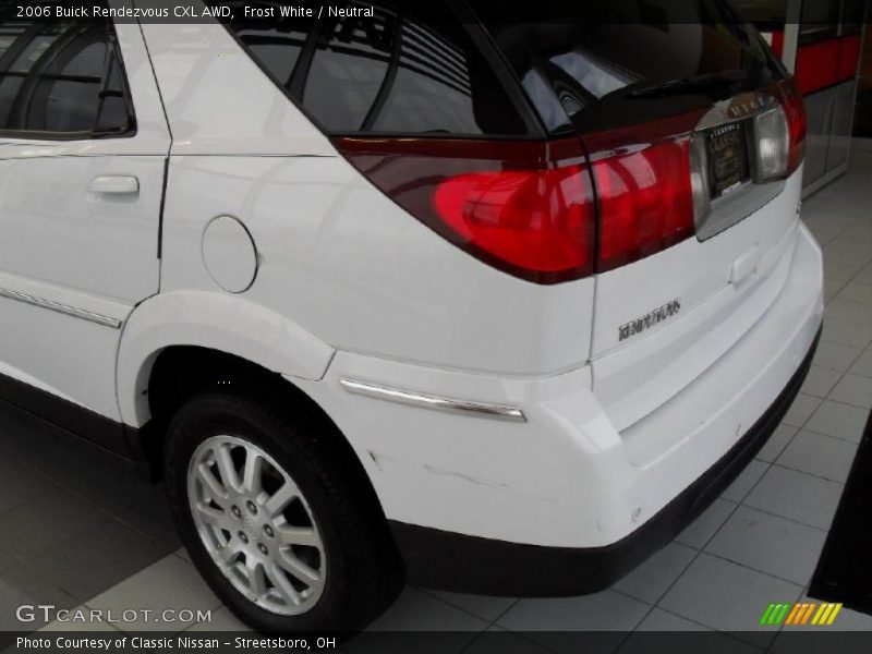 Frost White / Neutral 2006 Buick Rendezvous CXL AWD