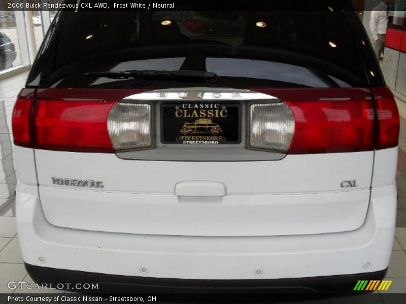 Frost White / Neutral 2006 Buick Rendezvous CXL AWD