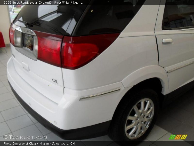 Frost White / Neutral 2006 Buick Rendezvous CXL AWD