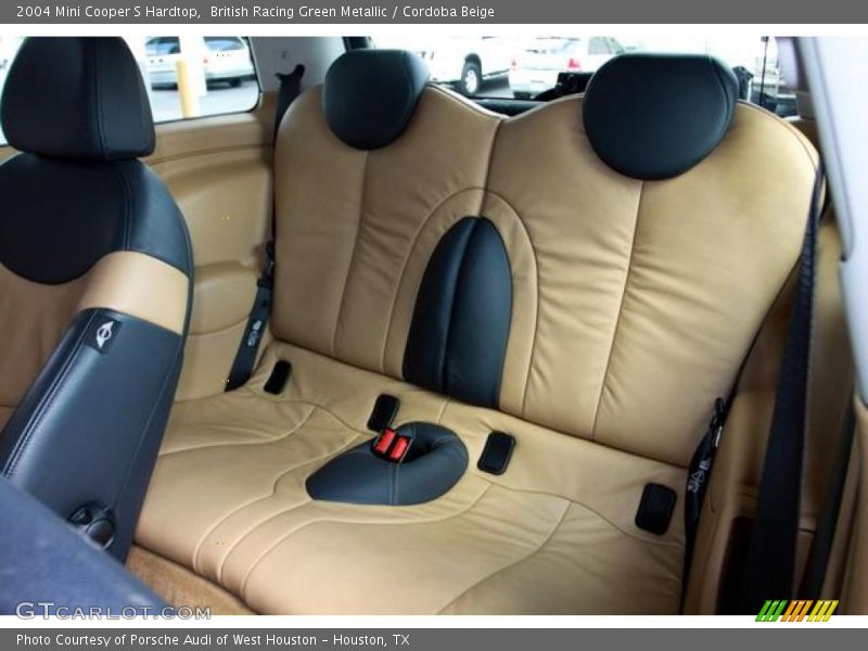 British Racing Green Metallic / Cordoba Beige 2004 Mini Cooper S Hardtop